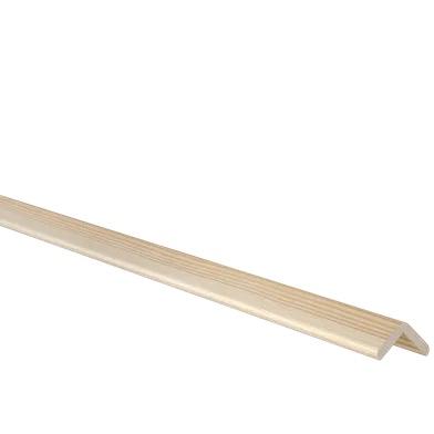 Hörnlist obehandlad furu 21x21 mm, 2700 mm