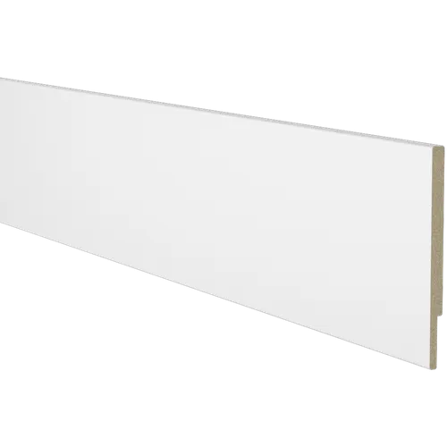 Fönstersmyg m. fals vitmålad MDF 16x250 mm, 4200 mm