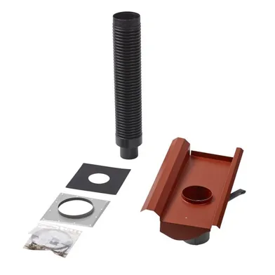 Avloppsluftare Vittinge T11 Tegelröd, Ø 75-110 mm