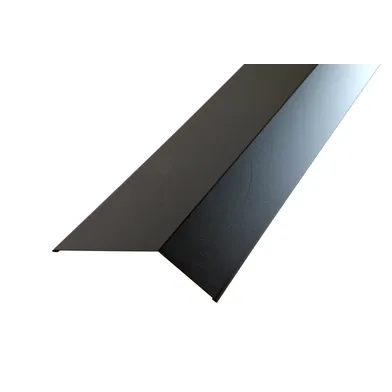 Takfotsbeslag 326605, 2000 mm, Svart