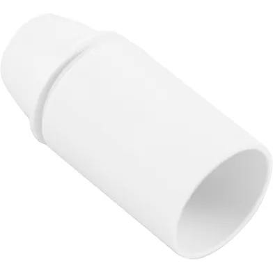 Lamphållare ojordad E27, Vit