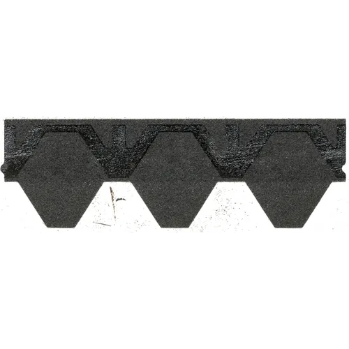 Takshingel SKRÅ Svart