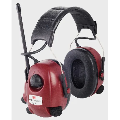 Hörselkåpa Peltor Alert M2RX7A2-01 Vinröd