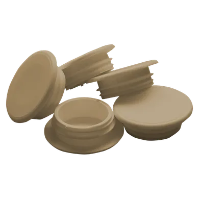 Plastlock till karmskruv 14-19 mm, Furu, 20 st/frp