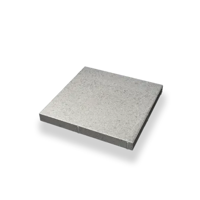 Markplatta Villa Helplatta 500x500x50 mm, Slät Grå