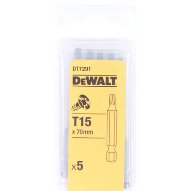 Bits Torx 70 mm T15, 5-pack