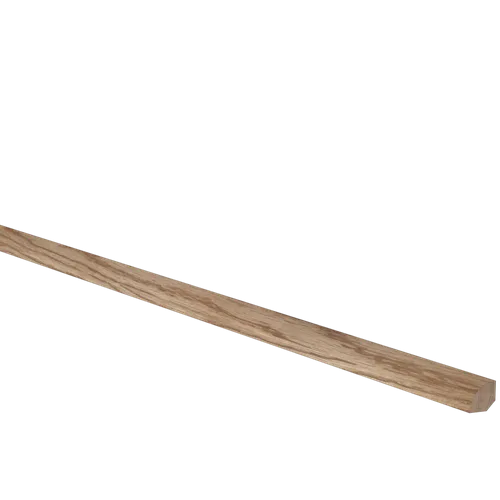 Kvartstav lackad ek 12x12 mm, Löpmeter