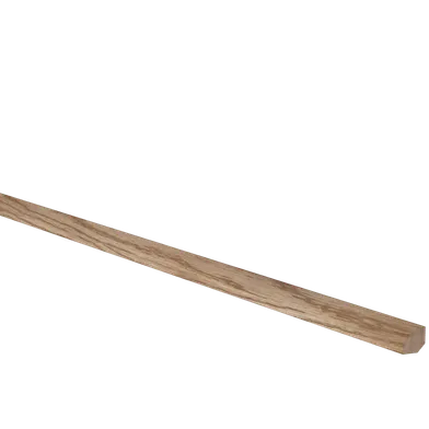 Kvartstav lackad ek 12x12 mm, Löpmeter