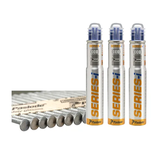 Bandad ringspik 34°, FZV t. IM90Ci 2,8x63 mm, 3750 spik + 3 gaspatroner