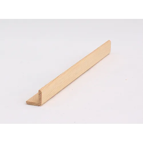 Hörnlist obehandlad furu 21x21 mm, 1000 mm