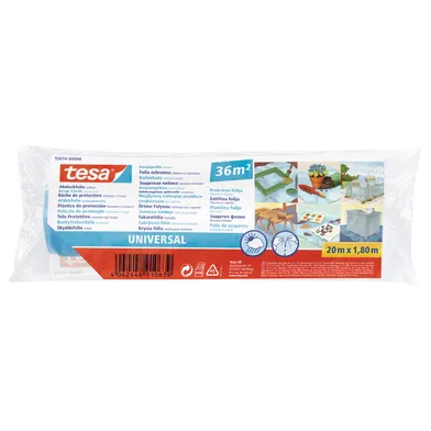 Skyddsfolie Universal 1,8x20 m