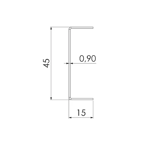 Primärregel P 45 3600 mm