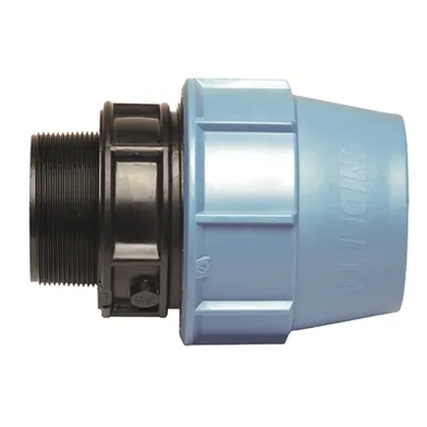 Pem-koppling rak utv. gänga 32 mm x r25