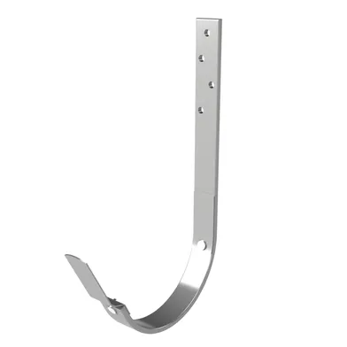 Rännkrok 125 mm L 210 mm, Silvermetallic