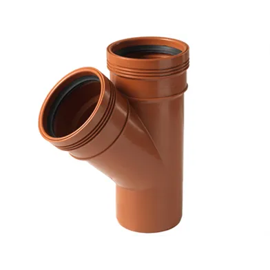 Grenrör markavlopp 45° 160/110 mm