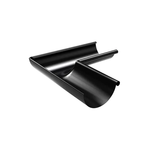 Rännvinkel Inner 125 mm, Svart