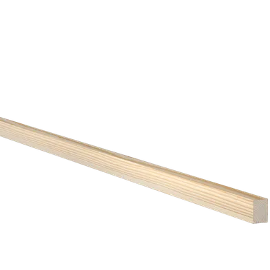 Planhyvlad obehandlad furu 15 mm 15x21 mm, Löpmeter