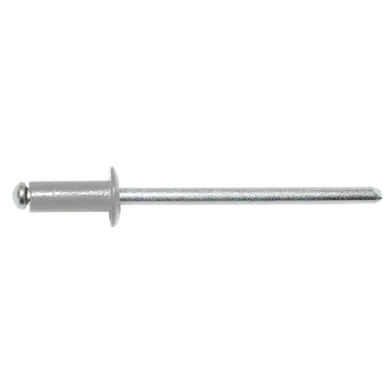 Blindnit Aluminium/Stål standard 3,2x10 mm, Silver, 1000 st/frp