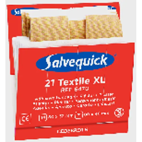 Textilplåster Extra stora 6470 Refill 6 st/ask