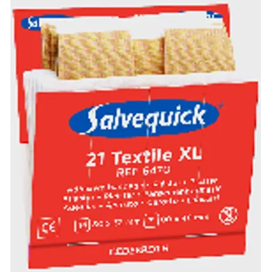 Textilplåster Extra stora 6470 Refill 6 st/ask