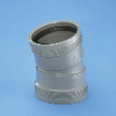 Böj wafix 15° 2 muff 75 mm