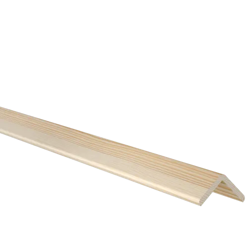 Hörnlist obehandlad furu 33x33 mm, 2700 mm