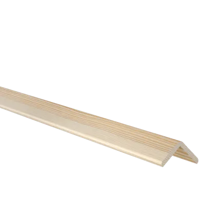 Hörnlist obehandlad furu 33x33 mm, 2700 mm