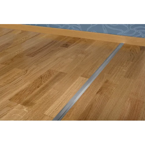 Skarvlist 30 mm Rillad 100 cm, Silver, Nr 40