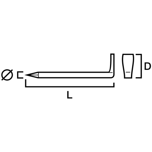 Bandhake FZV 2,8x75 mm, 250 st/frp