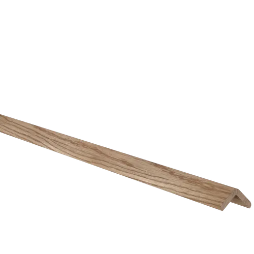 Hörnlist lackad ek 21x21 mm, 2700 mm