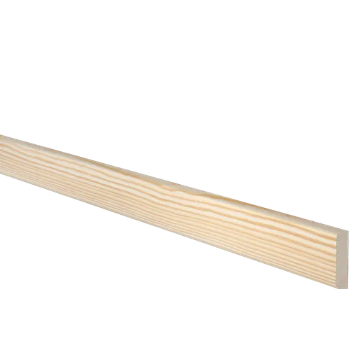 Foglist obehandlad furu 8x33 mm, 1000 mm