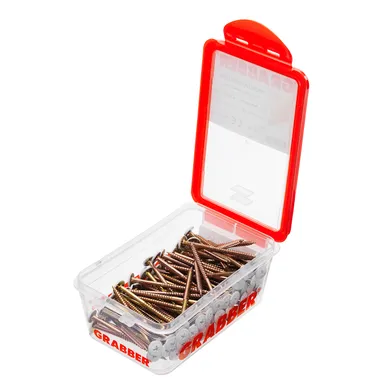 Montageskruv vit 4,2x65 mm, 100 st/frp