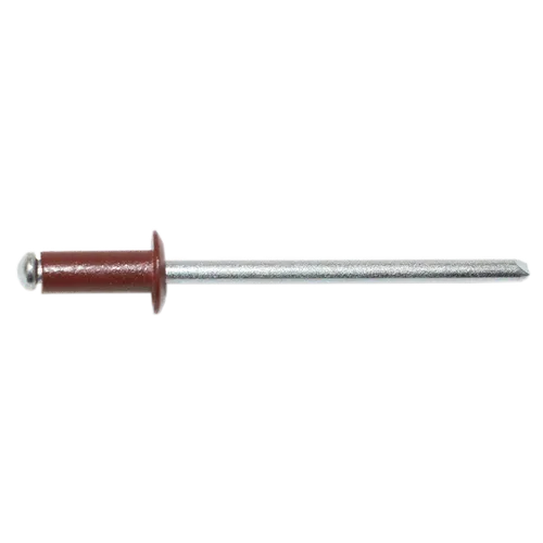 Blindnit Aluminium/Stål standard 3,2x10 mm, Oxidröd, 1000 st/frp