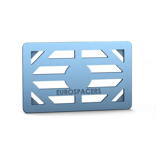 Pallningsbricka Small, 50x80 mm Blå, 2 mm