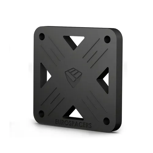 Pallningsbricka Extra Large, 95x95 mm Svart, 10 mm