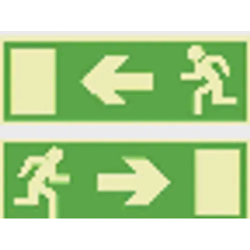 Utrymningsväg Supernova® Höger/Vänster 297x115 mm