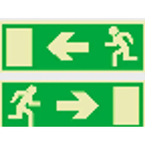 Utrymningsväg Supernova® Höger/Vänster 297x115 mm