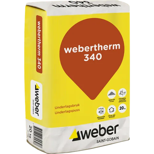 Underlagsbruk Therm 340 20 kg