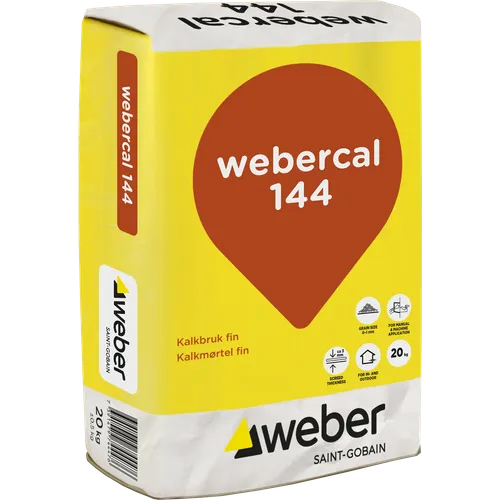 Kalkbruk 144 Fin 20 kg