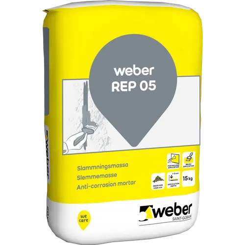 Vidhäftningsslamma REP 05 15 kg