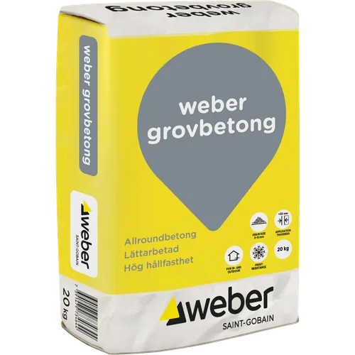 Grovbetong C32/40 20 kg