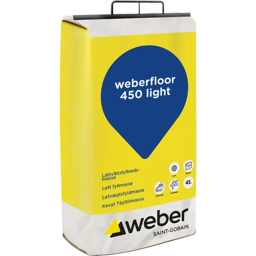 Golvspackel Floor 450 Light 45 l