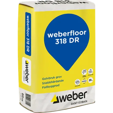 Snabbslipssats Floor 318 Grov 20 kg