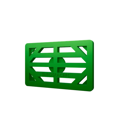 Pallningsbricka Small, 50x80 mm Grön, 5 mm