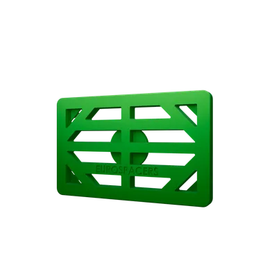 Pallningsbricka Small, 50x80 mm Grön, 5 mm