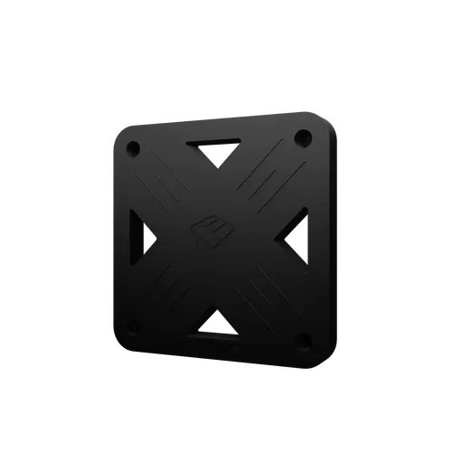 Pallningsbricka Extra Large, 95x95 mm Svart, 10 mm