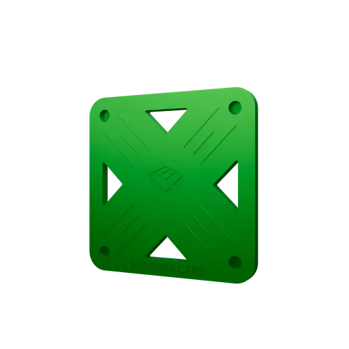 Pallningsbricka Extra Large, 95x95 mm Grön, 5 mm