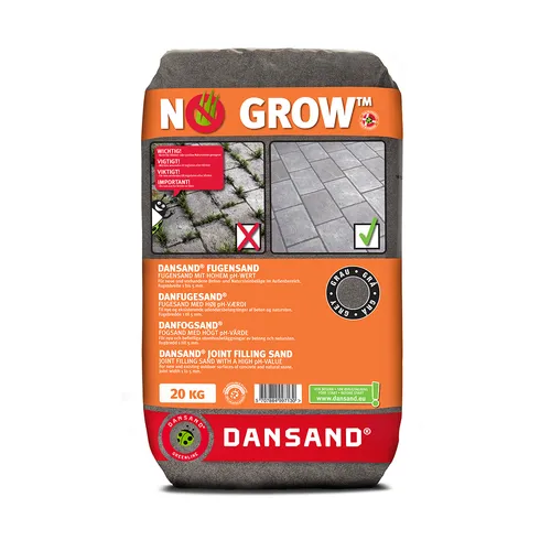 Fogsand ogräshämmande 20 kg, Grå