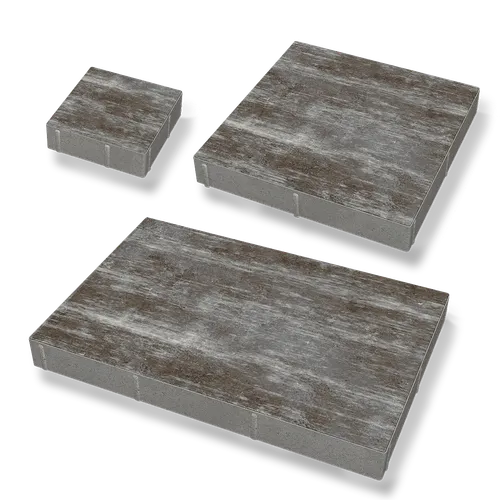 Markplatta City Stormix Grå/Vit/Rost-mix