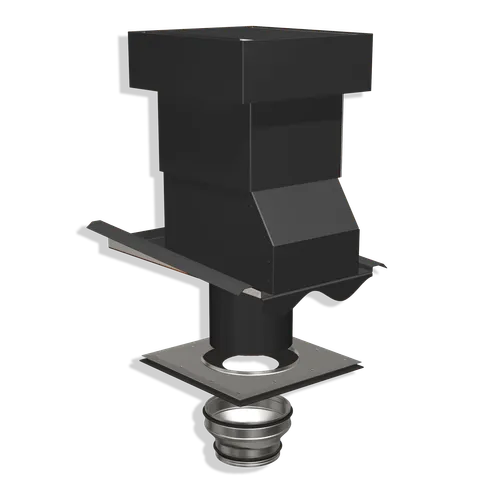 Ventilationshuv Palema 1-kanal Svart